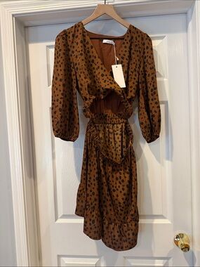 NWT Wild About Logan Cut-Out Dress by Lush